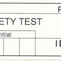 Electrical Label 10236